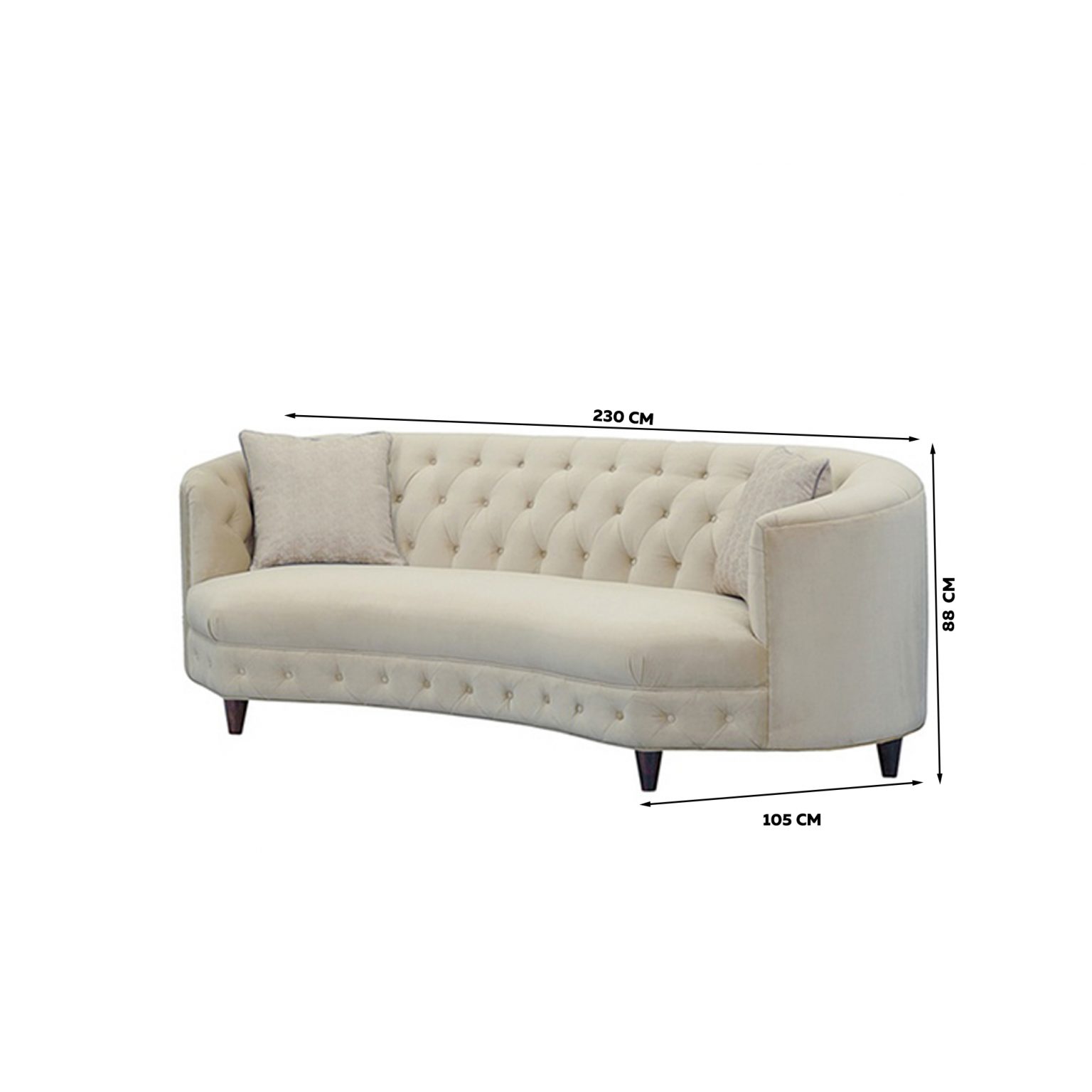 Alpha Imperial Club Sofa - Image 4