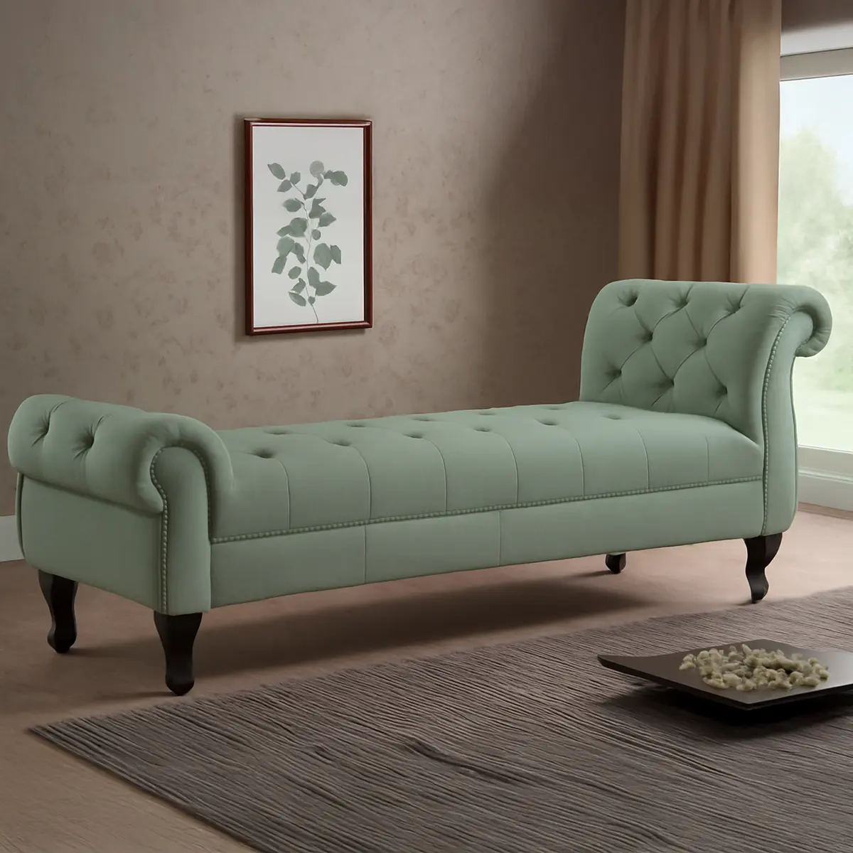 Asteria Imperial Tufted Bench - Image 3