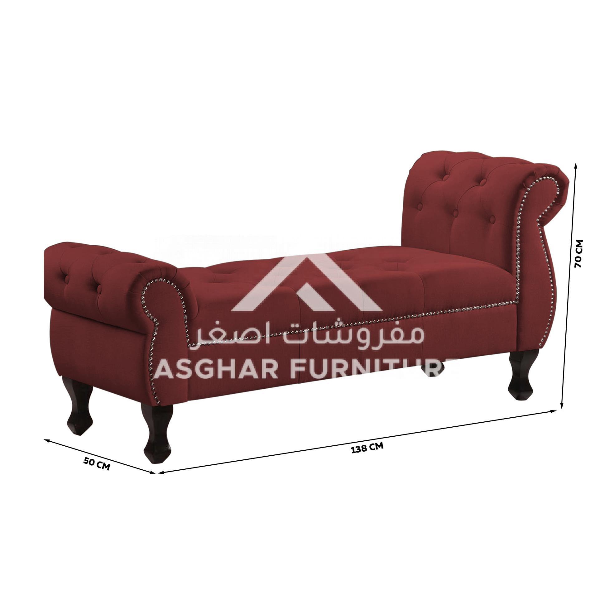 Asteria Imperial Tufted Bench - Image 4