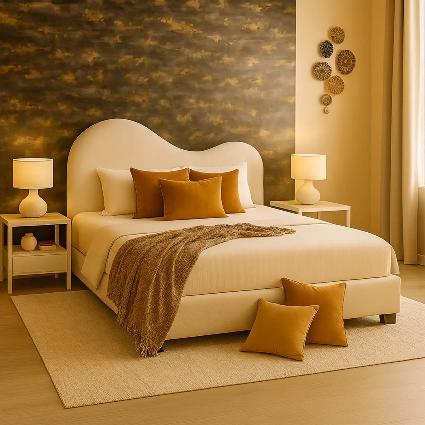 Avelora Curve Bed