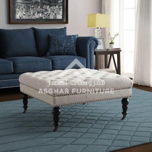 Axton Premium Tufted Ottoman