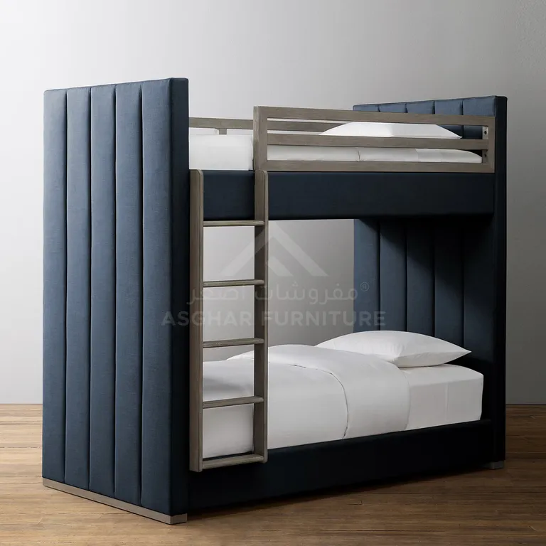 Tranquil Tufted Upholstered Bunk Bed