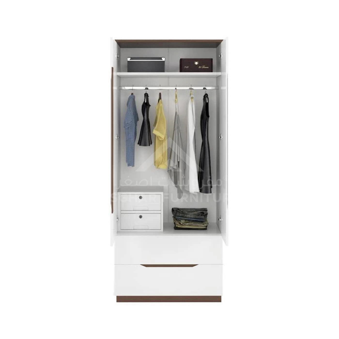 Cosmos 2-Door wardrobe - Image 2
