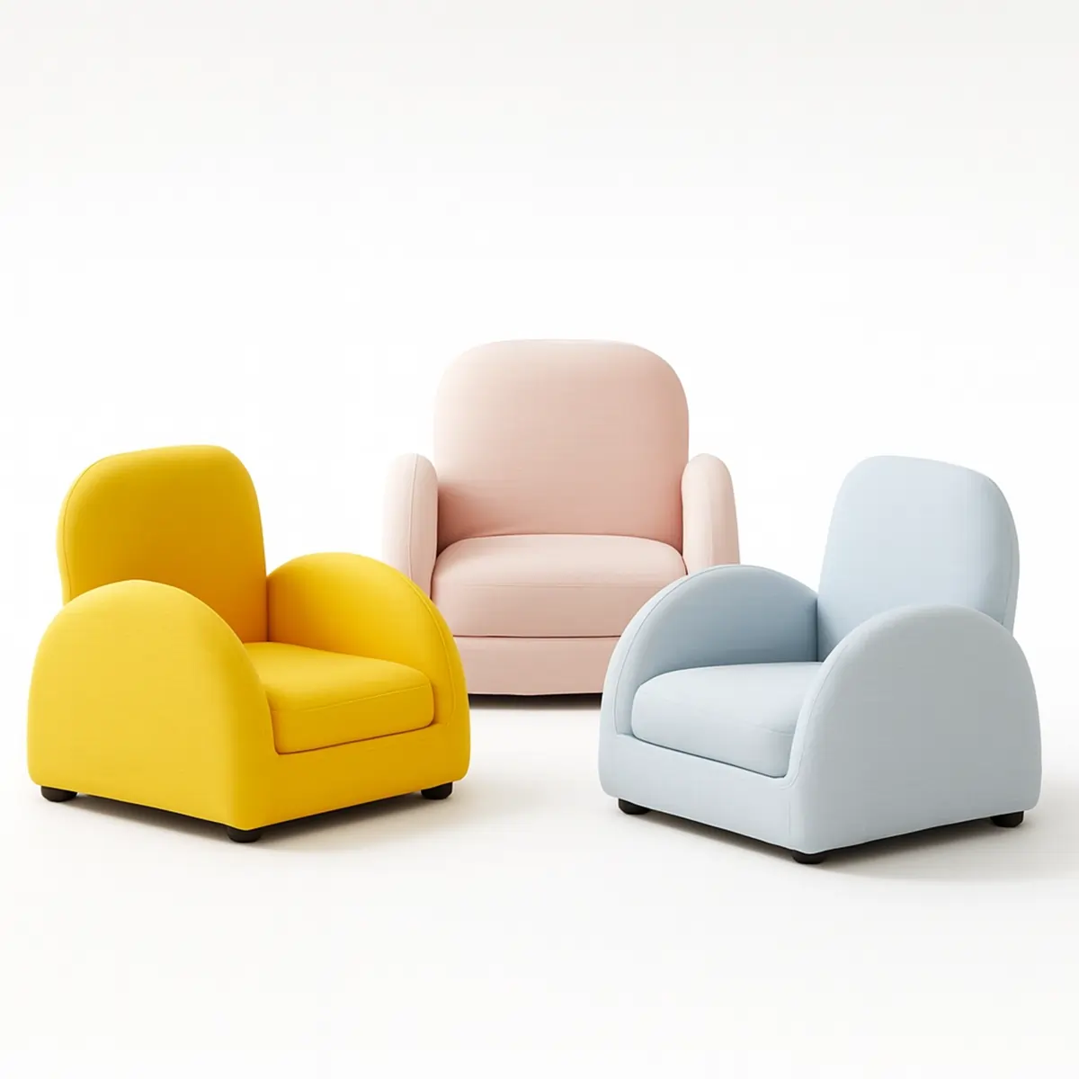 CozyPuff Kids Chair - Image 2