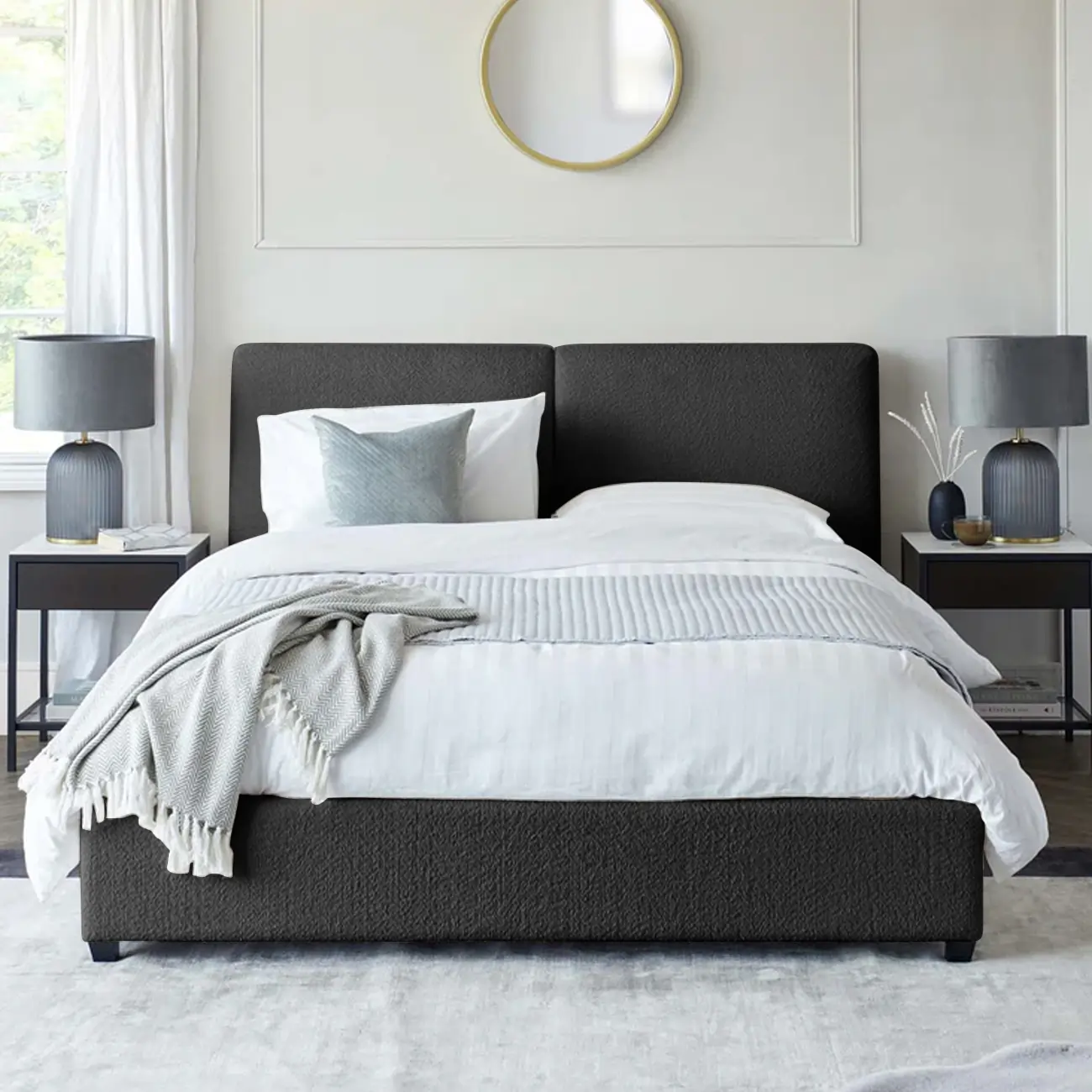 Estelle Boucle Bed - Image 2