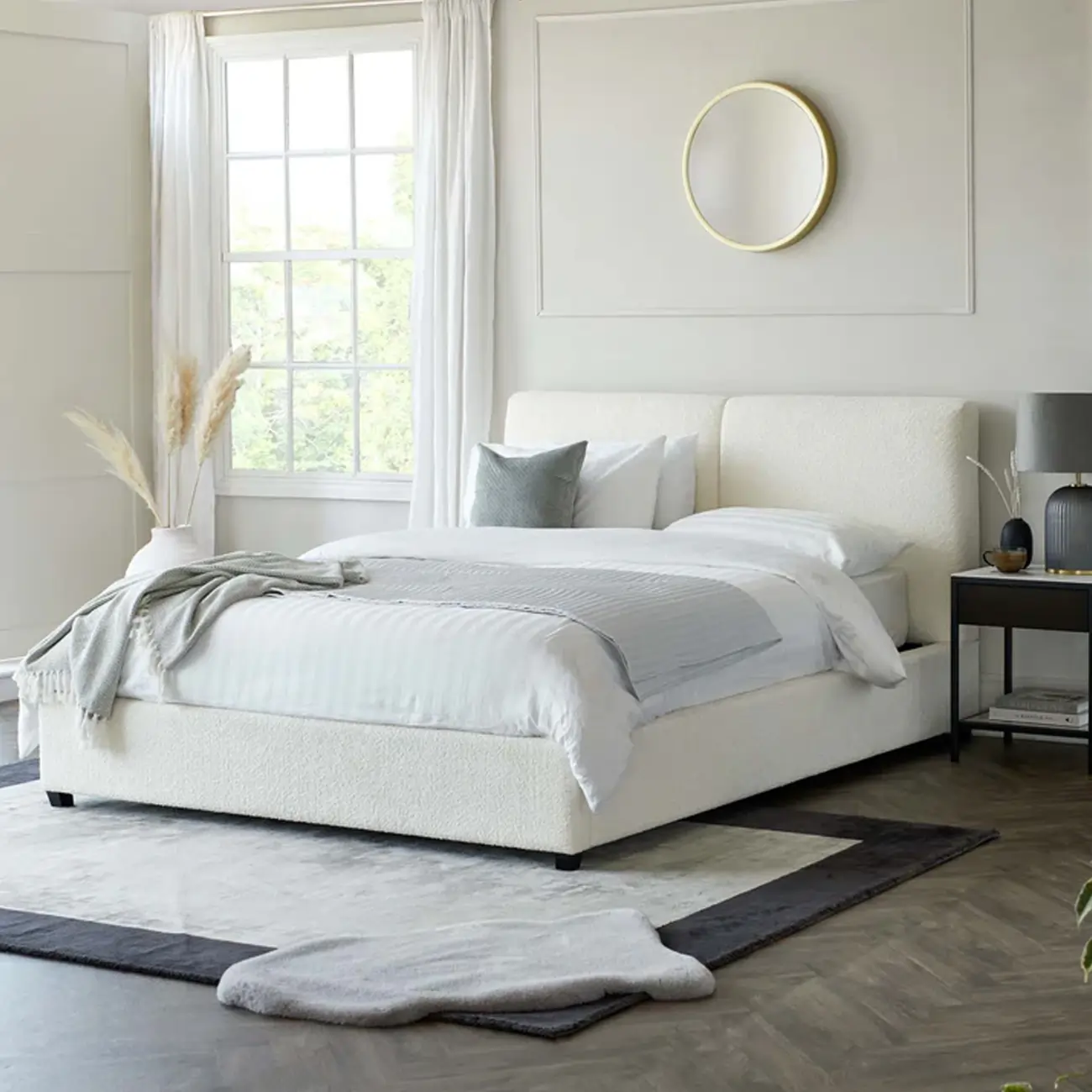 Estelle Boucle Bed - Image 3