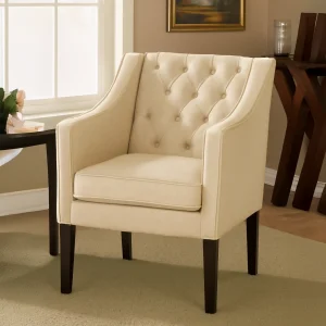 Gloria Premium Button-tufted Chair