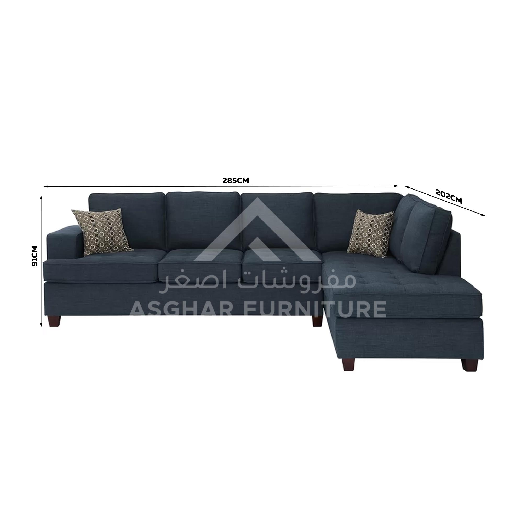 Jose L Shape Sectional Sofa - Image 7