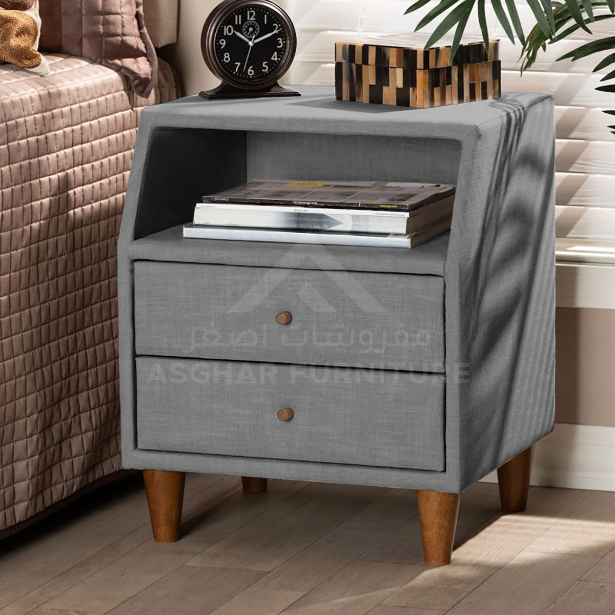 Kinbor 2-Drawer Nightstand - Image 3