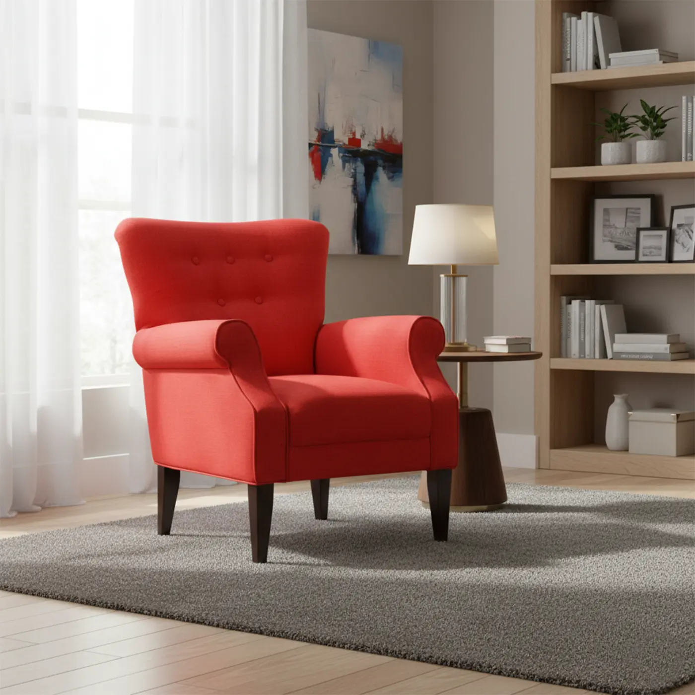 Pastor Tufted Arm Chair - Image 3