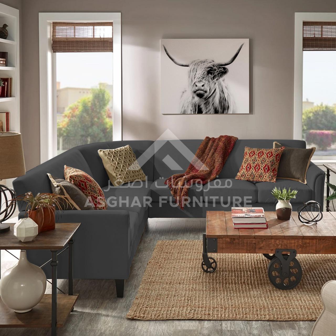 Prato Upholstered L Shape Sectional - Image 3