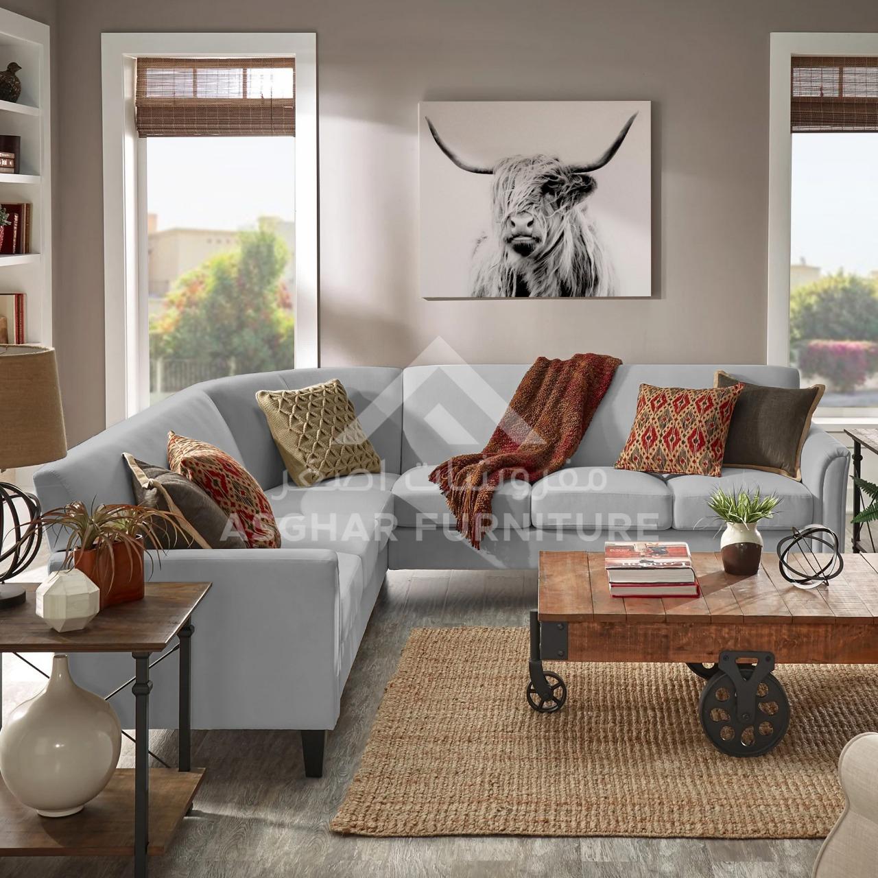 Prato Upholstered L Shape Sectional - Image 2