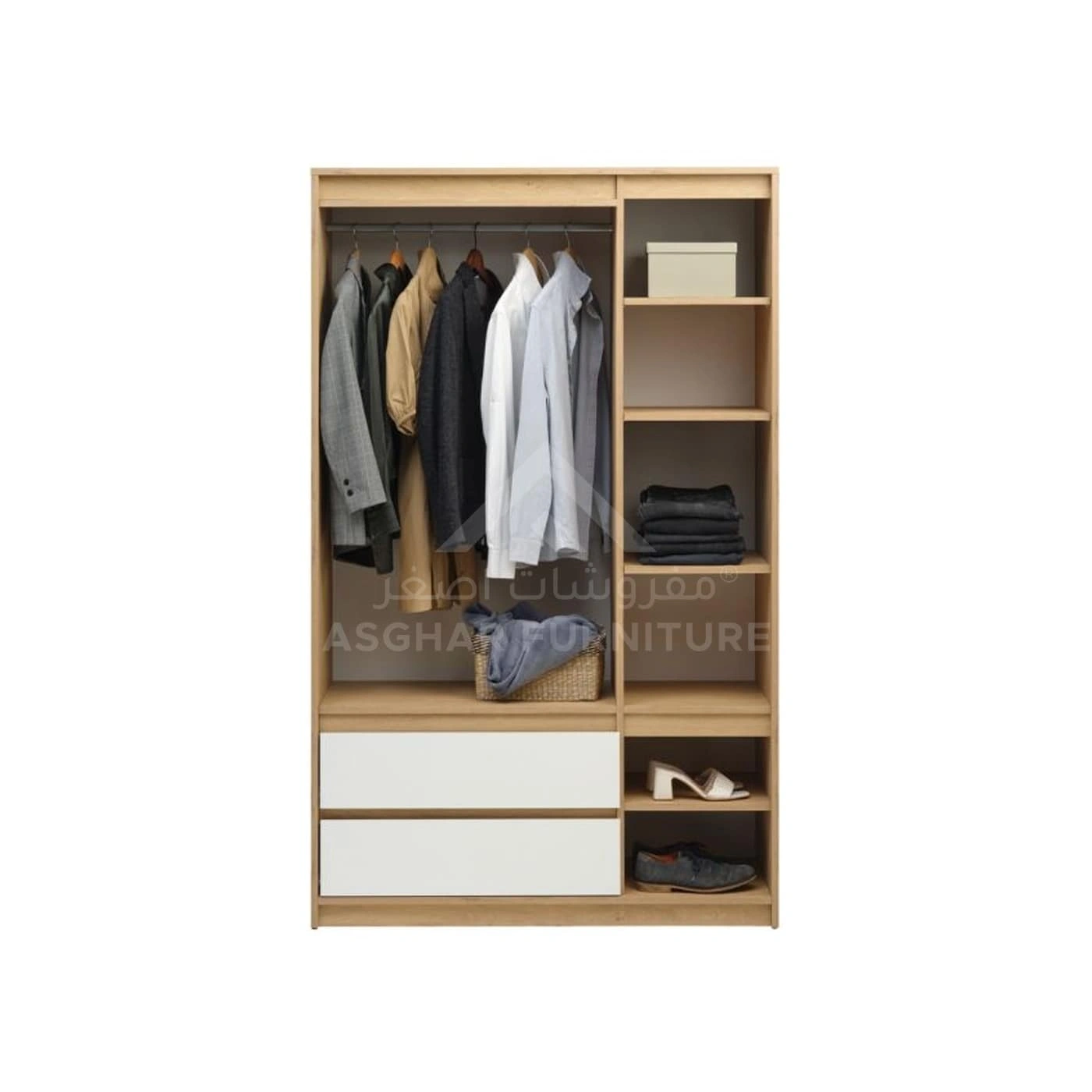 Sapphire 3-Door Wardrobe - Image 4