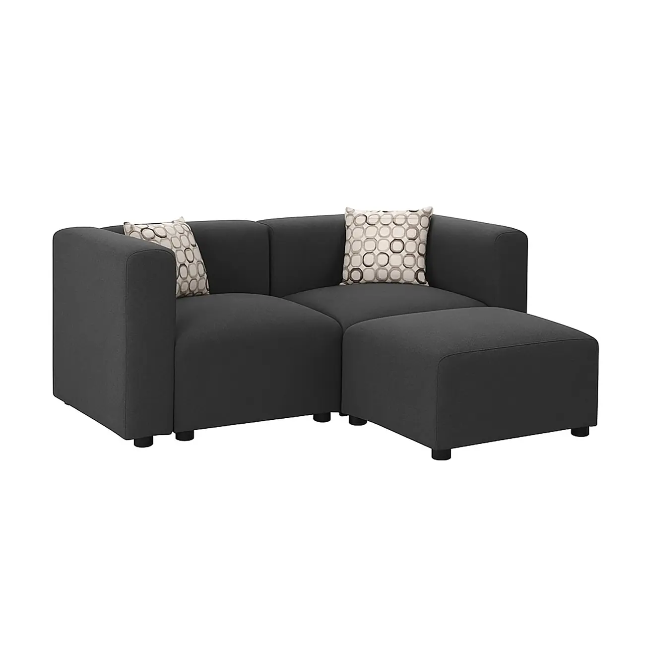 Stella Loveseat With Ottoman - Image 4