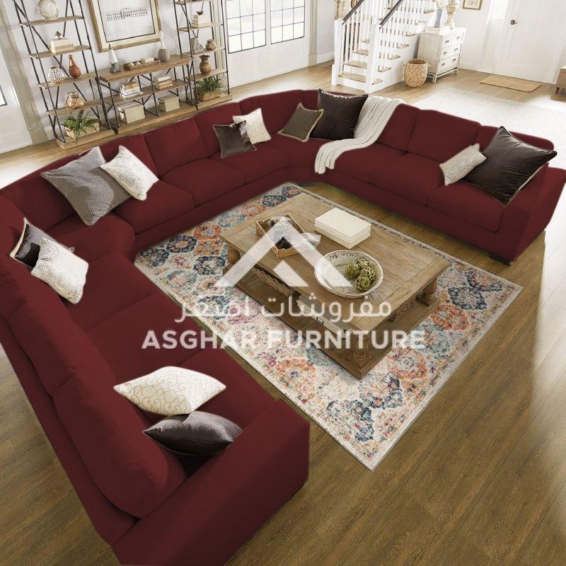 U Shape 11 Seater Sofa - Image 3