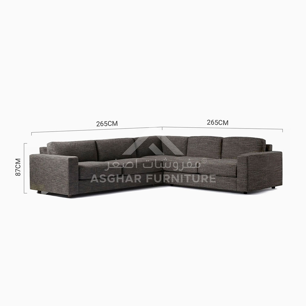 Adriana L Shape Sectional - Image 4