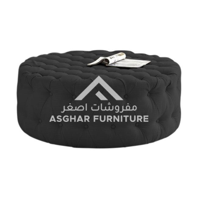 Meridia Button Tufted Ottoman - Image 4