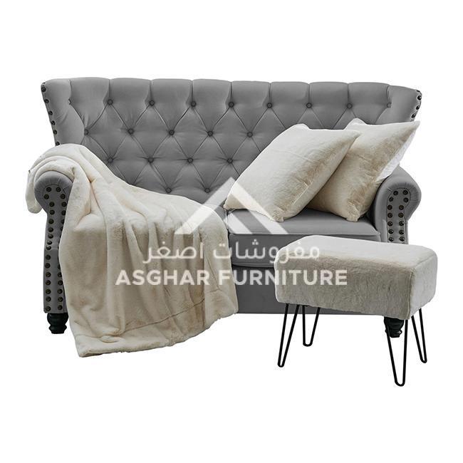 Grace Fabric Loveseat - Image 4