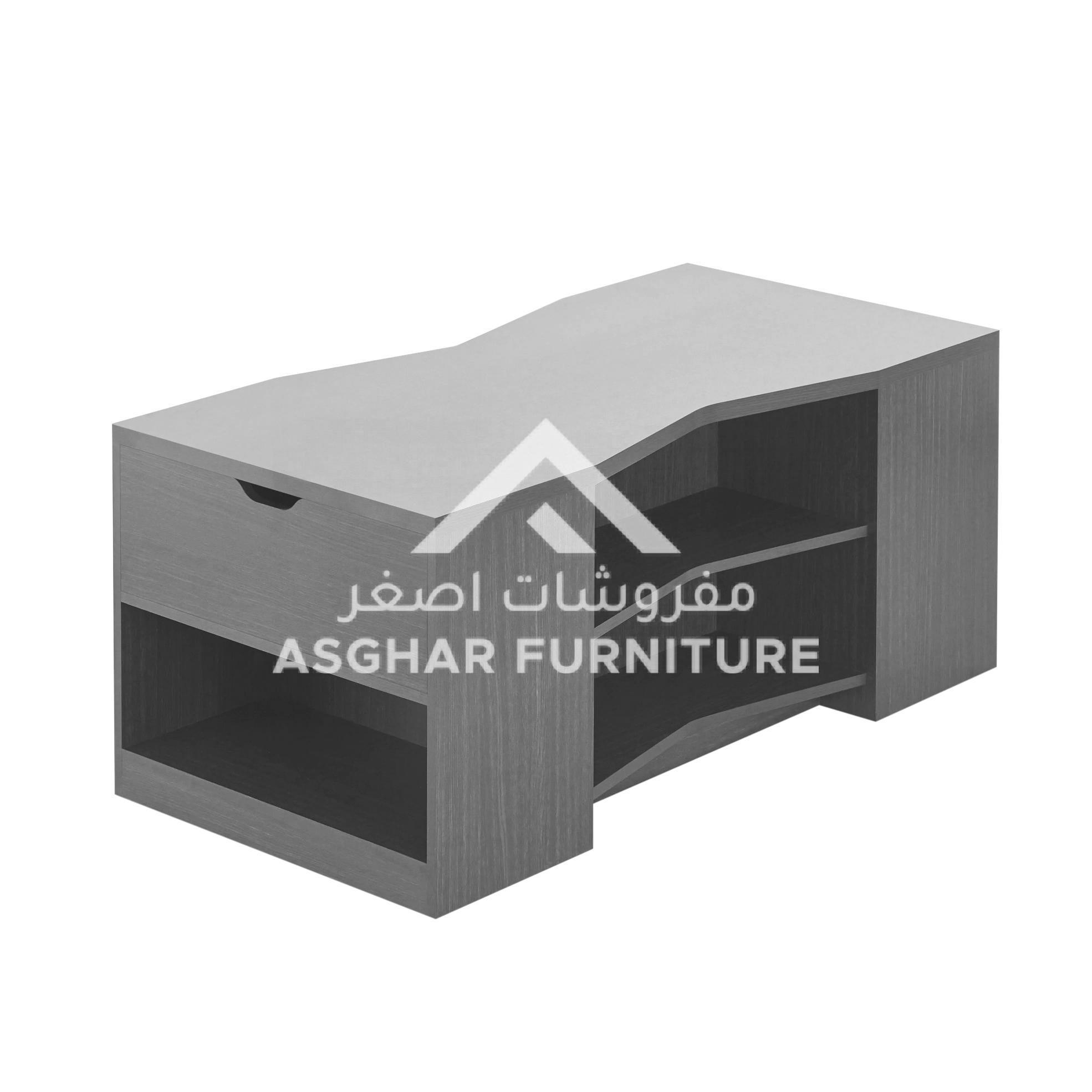 Contemporary Open Storage Coffee Table - Image 5