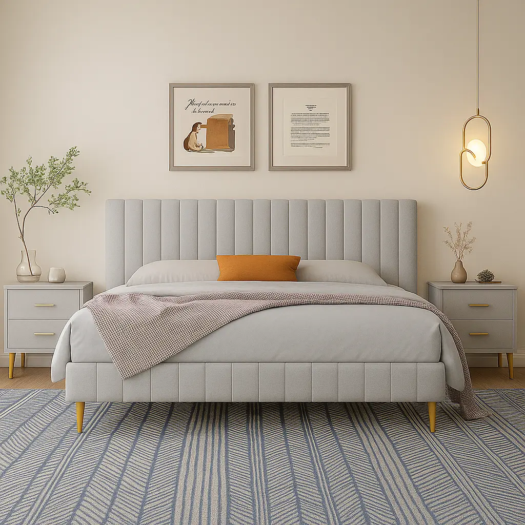 Dominique Panel Bed - Image 2