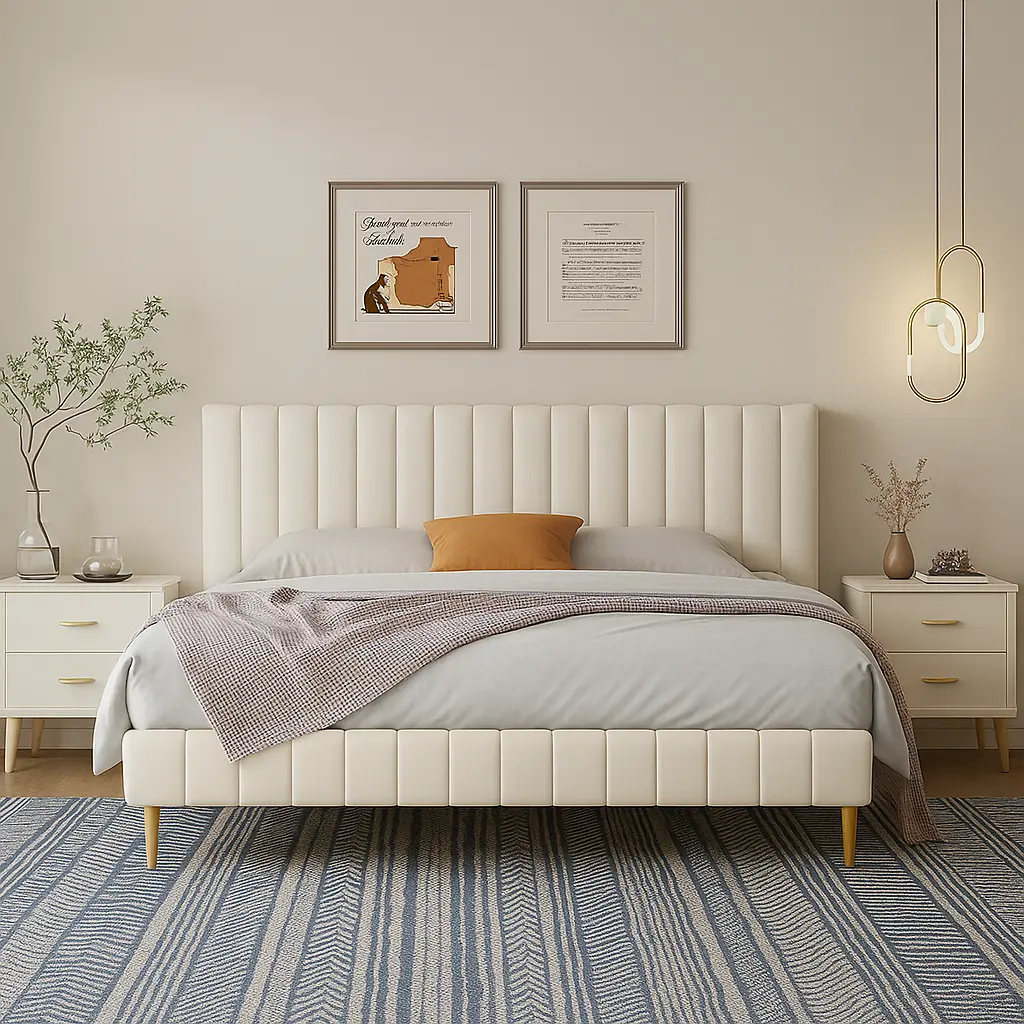 Dominique Panel Bed