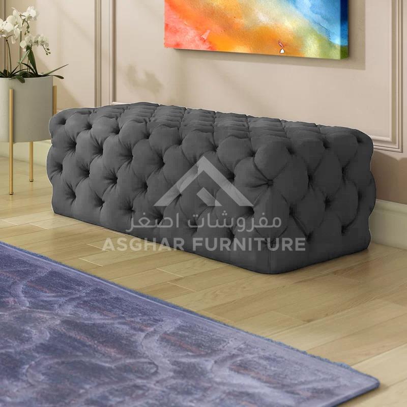 Jill Tufted Ottoman - Image 5
