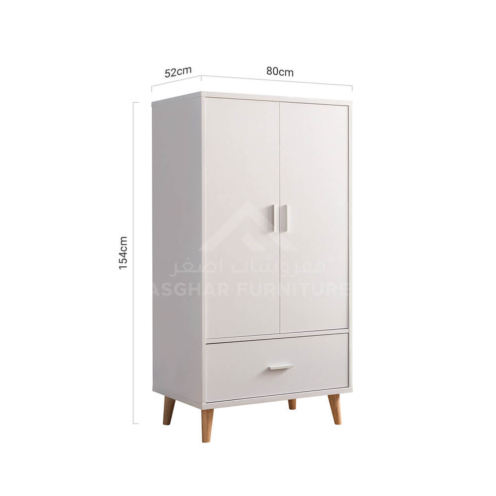 Veto 2-Door Wardrobe - Image 5