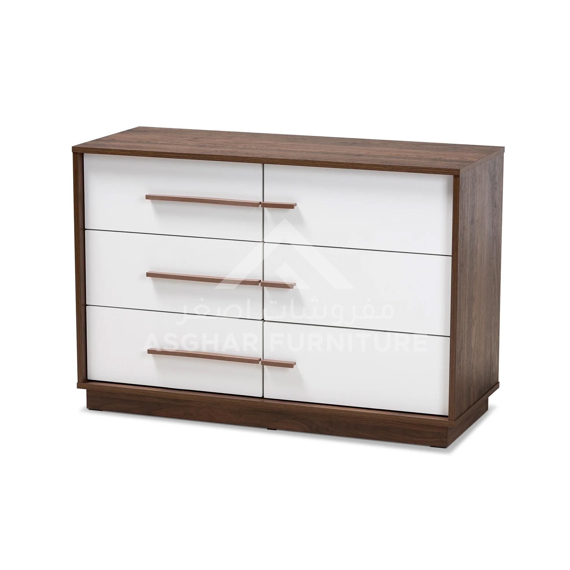 Aurora Modern 6-Drawer Dresser - Image 2