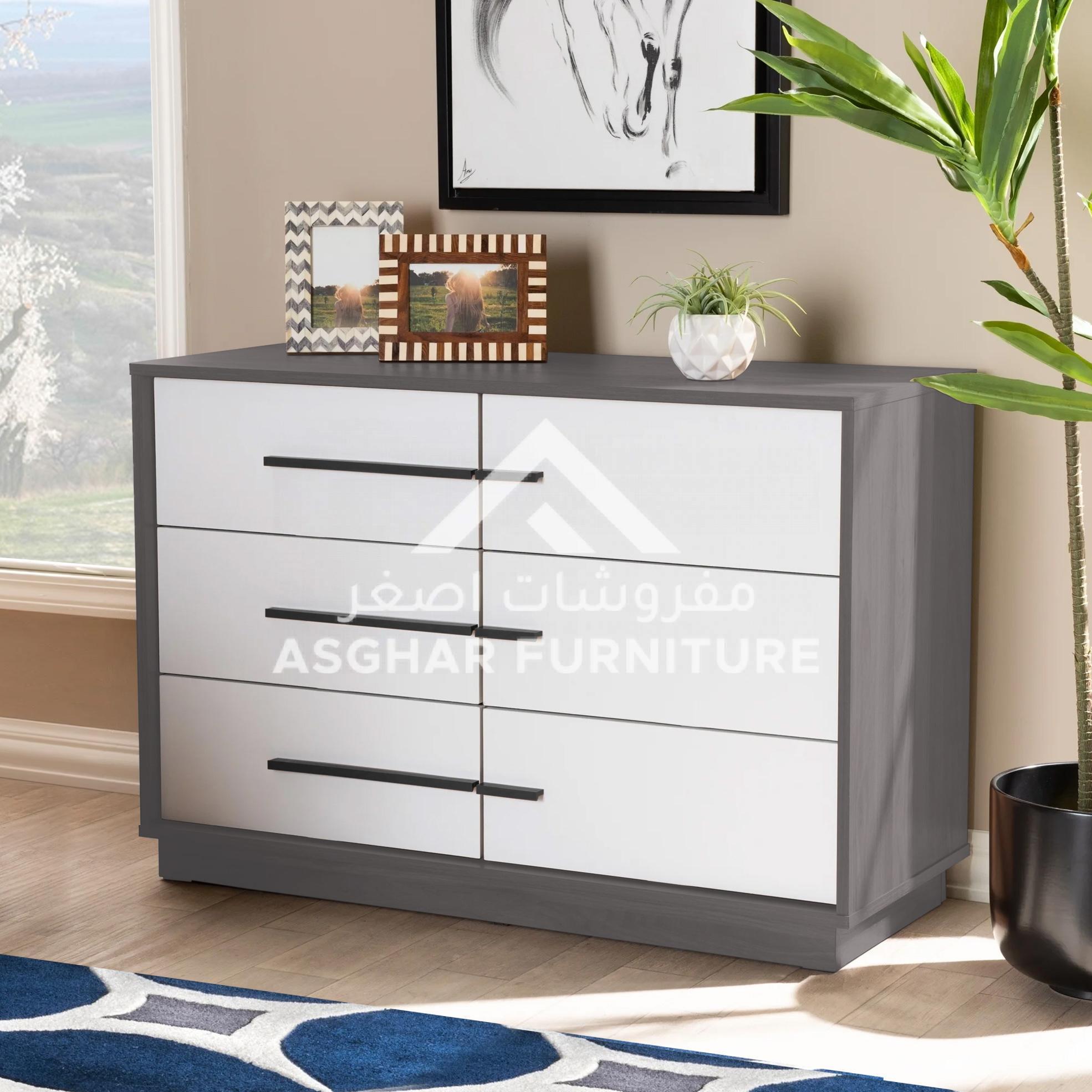Aurora Modern 6-Drawer Dresser - Image 7