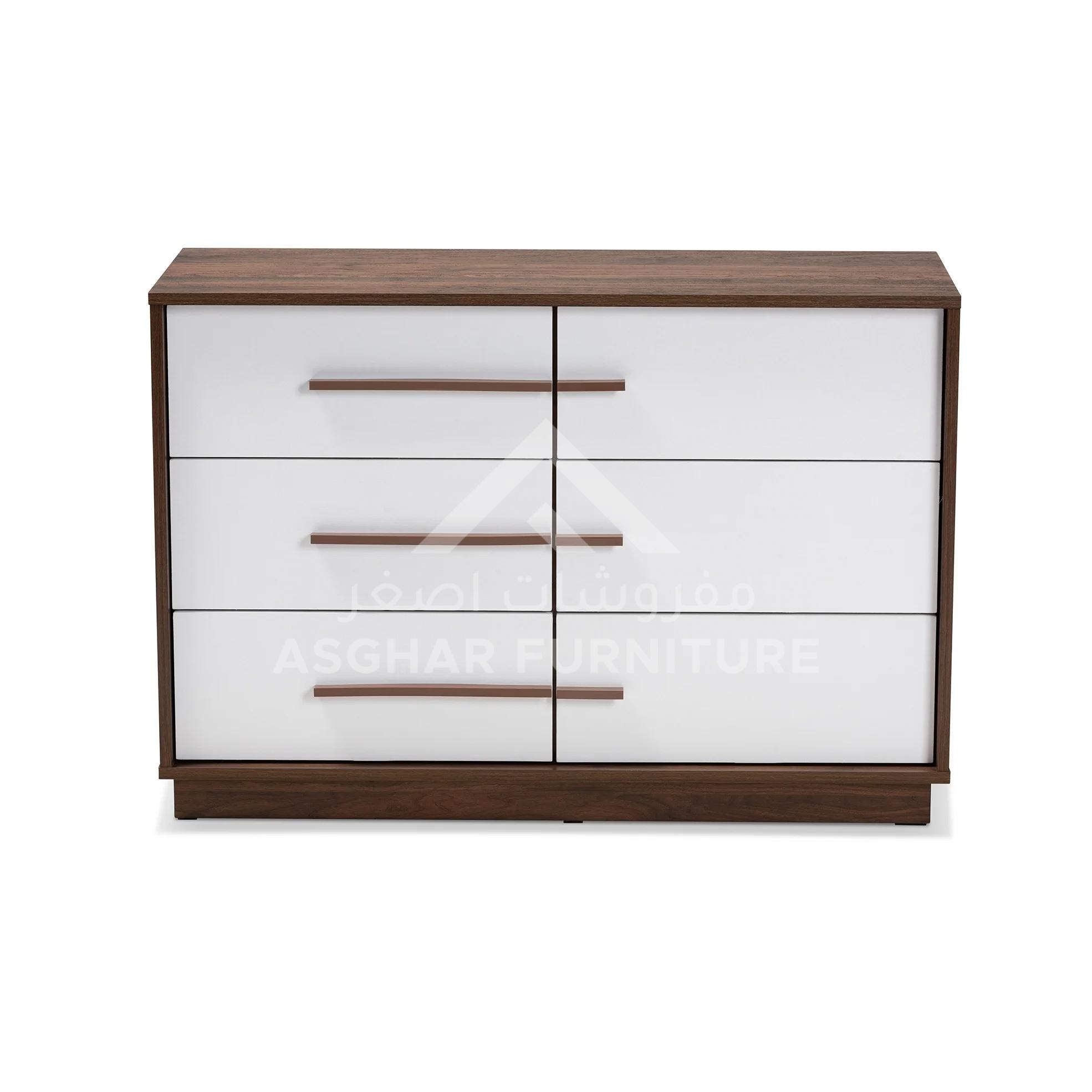 Aurora Modern 6-Drawer Dresser - Image 4
